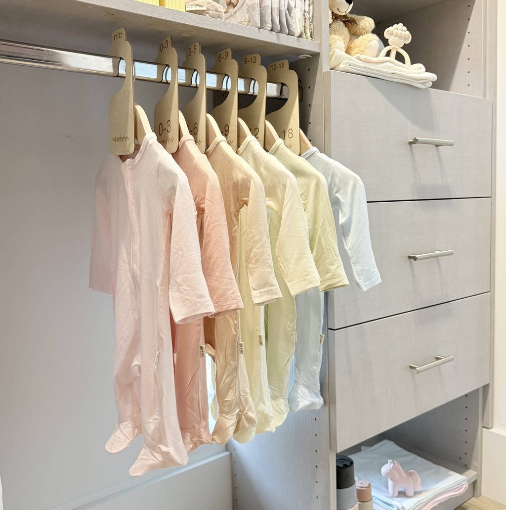 Baby Footie 2-Way Zipper – Powder Blue