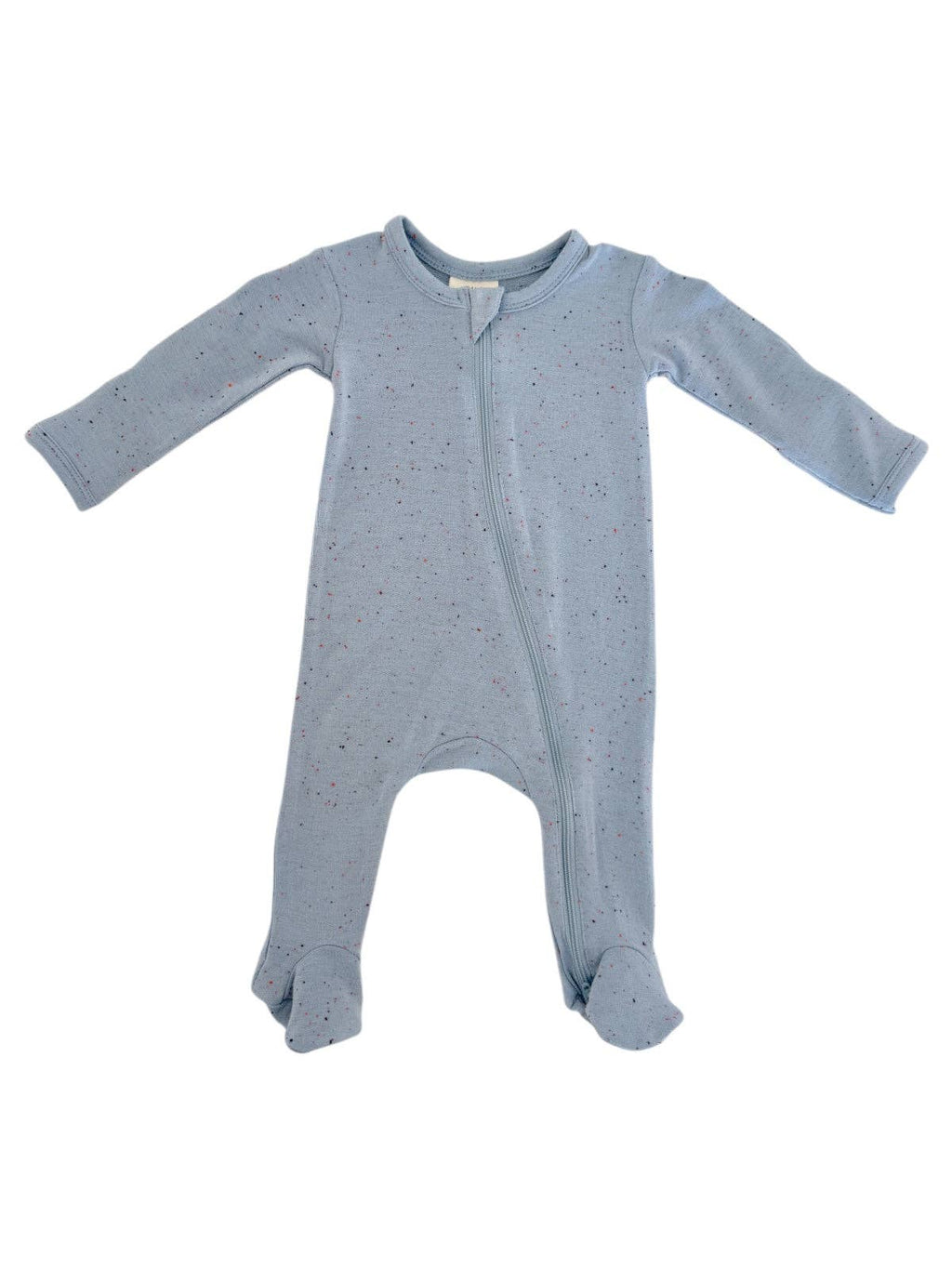 Glacier Speckle / 2-Way Zip Footie